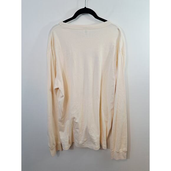 Hanna Anderson Sesame Street Graphic Long Sleeve Tee Cream Size XXL - Picture 3 of 6